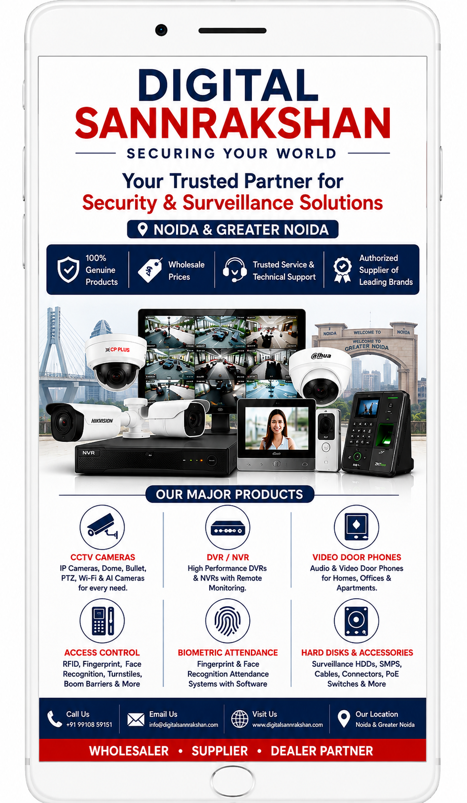 Digital Sannrakshan CCTV Products in Delhi
